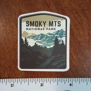 10/$10 National Park Phone Water Bottle Laptop Tablet Sticker Smoky Mountains